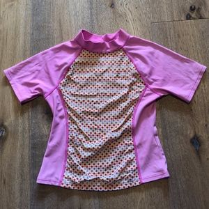 🦊 Dot Print Rash Guard